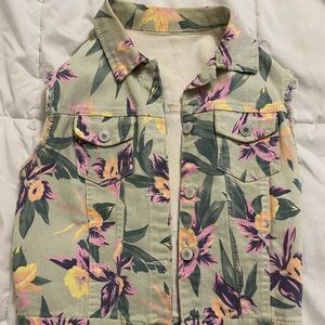 Floral Vest